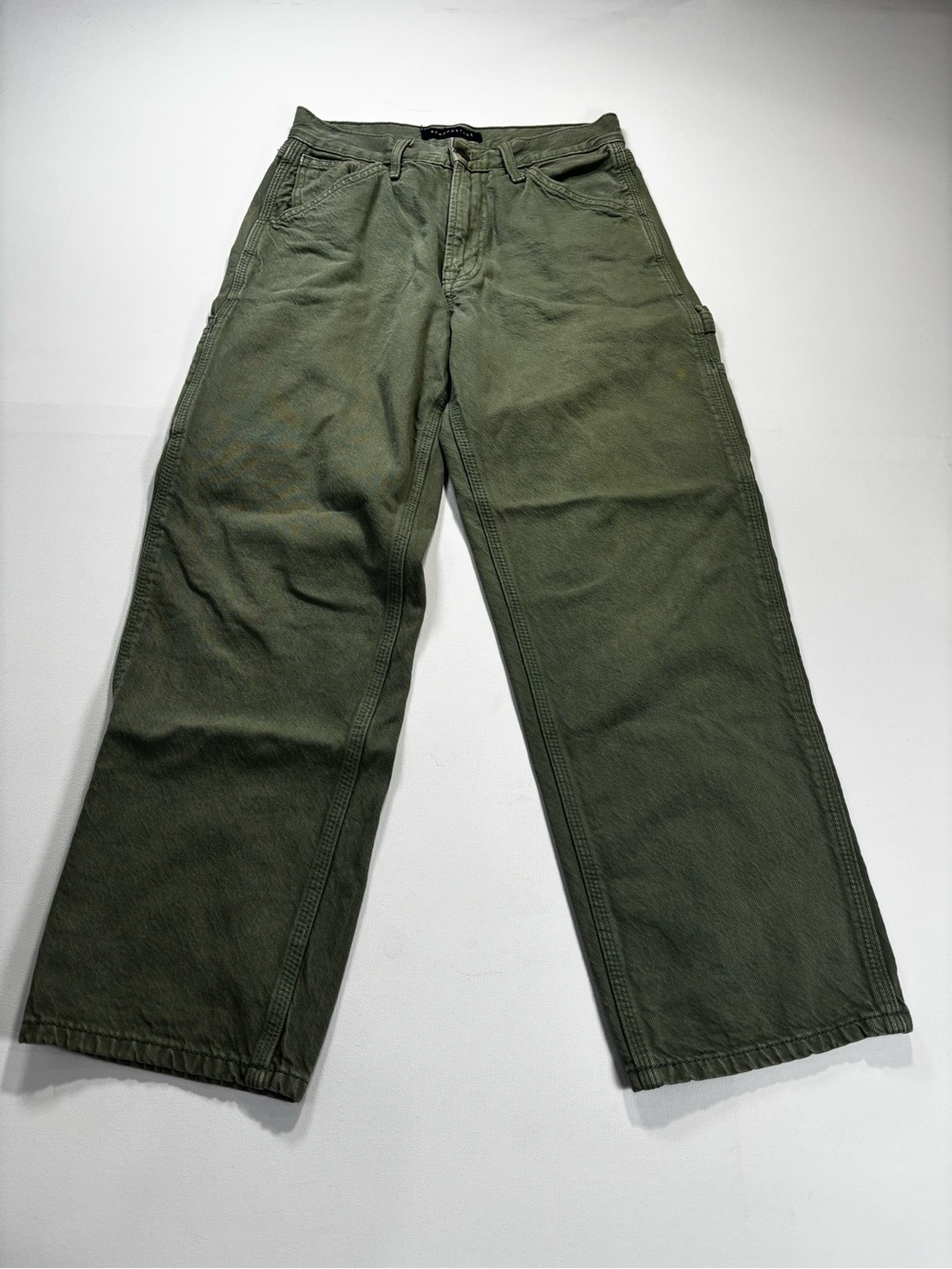 Aeropostale Olive Green Carpenter Jeans